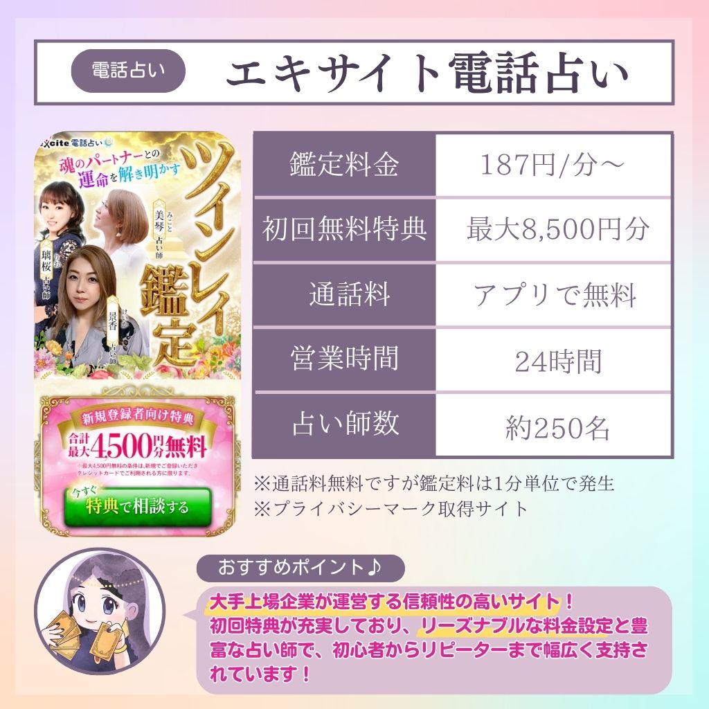 電話占い当たる エキサイト電話占い