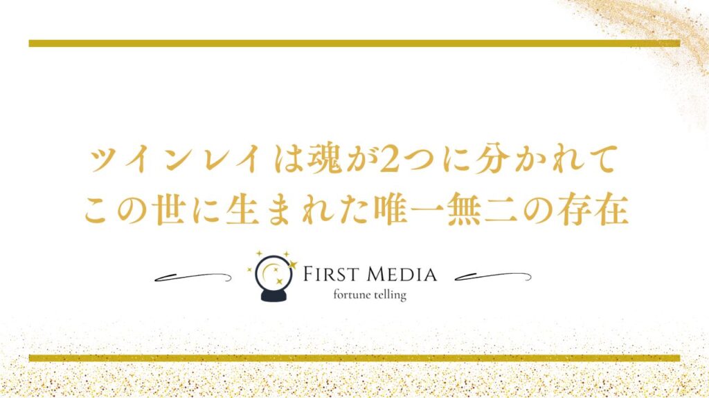 ツインレイ 特徴・目的